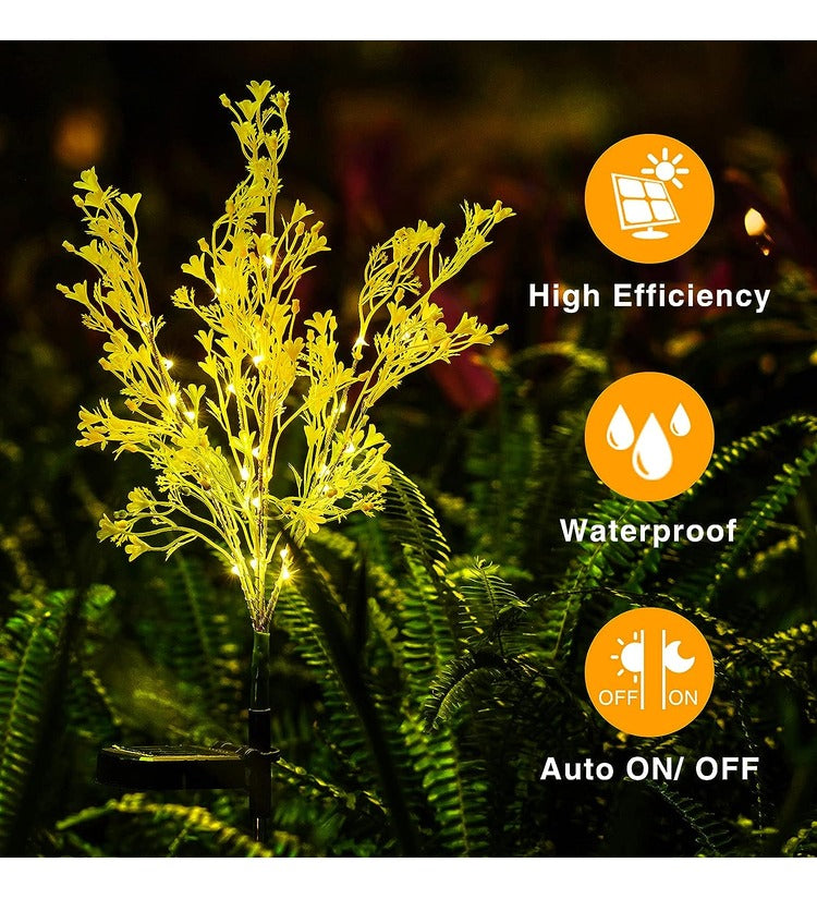 Solar Garden Decorative Lights , Solar Flowers Lights, Solar Powered IP65 rating Waterproof  Solar Garden Stake Lights - SuperbKishan