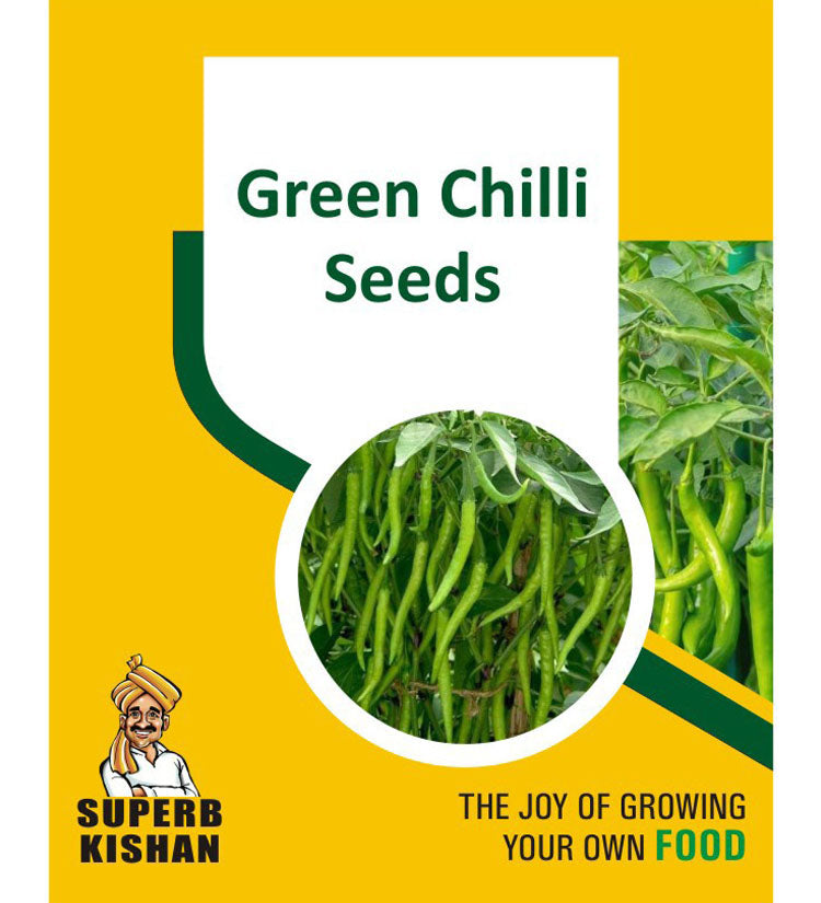 Green Chilli Vegetable Seeds - SuperbKishan