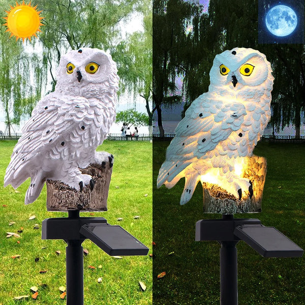 Solar deals garden owl