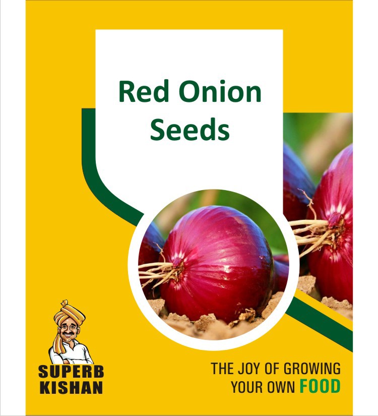 Red onion Vegetable Seeds - SuperbKishan