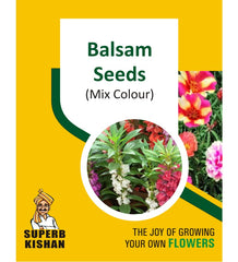 Balsam Mix Flower Seeds - SuperbKishan