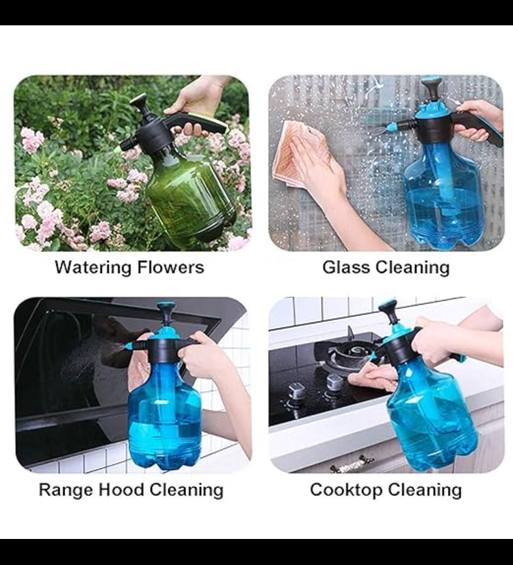 Handy Pressure Water Sprayer Garden Plant Flowers Watering Irrigation Spray Bottle Watering Tools (Multi Color) 3 Liter